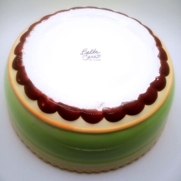 Bella Casa By Ganz Ceramic Vegetable Soup Tureen Storage Serving Dish With Lid - Picture 8 of 12